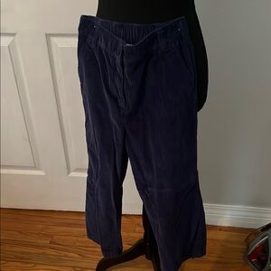 Crewcuts Dark Blue Corduroy Trousers